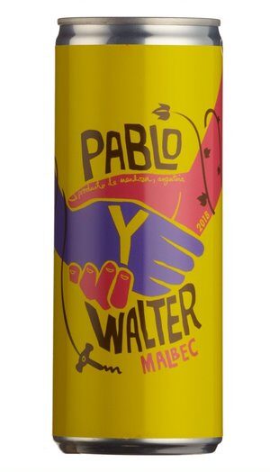 Pablo Y Walter Malbec 2023 (250ml can)