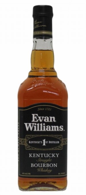 Evan Williams Black Label Bourbon