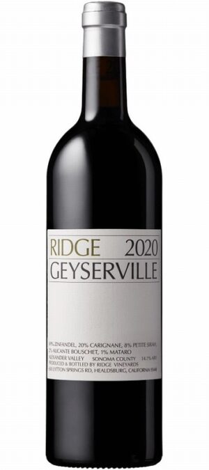 Ridge Geyserville 2020