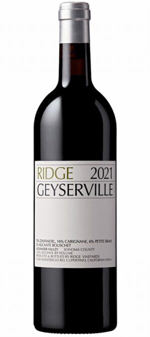Ridge Geyserville 2021