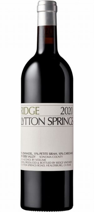 Ridge Estate Lytton Springs 2020