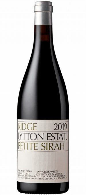 Ridge Lytton Estate Petite Sirah 2019