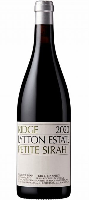 Ridge Lytton Estate Petite Sirah 2020
