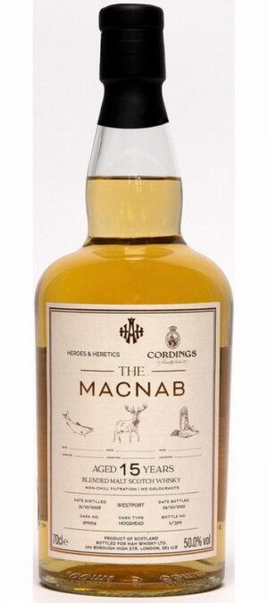Heroes & Heretics The Macnab 15 Year Old Westport Blended Whisky